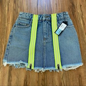 LF Carmar denim mini skirt